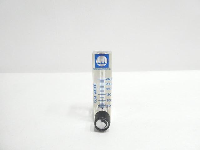 WATERS F476 VARIABLE AREA FLOW METER 20-240CCM 1/8IN NPT