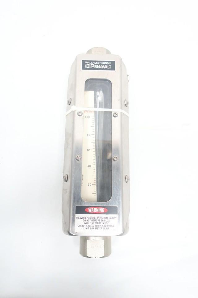 WALLACE & TIERNAN 5210B03112XXB VARIABLE AREA FLOW METER 41SCFM 3/4IN NPT