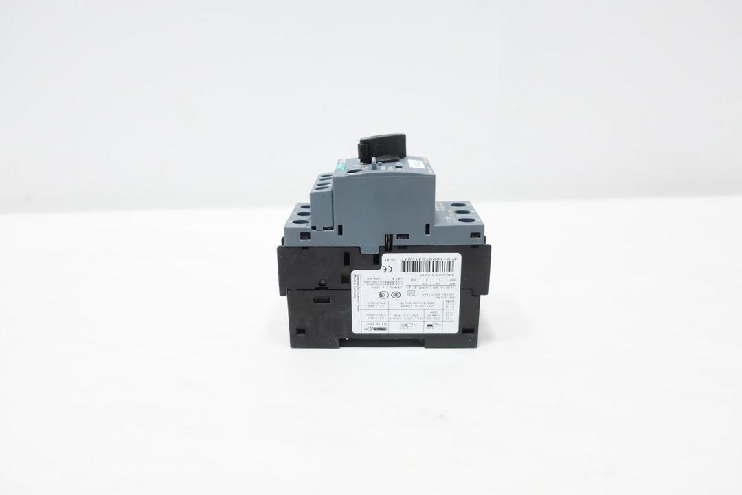 SIEMENS 3RV2011-1HA15 MANUAL STARTER 5.5-8A AMP 5HP