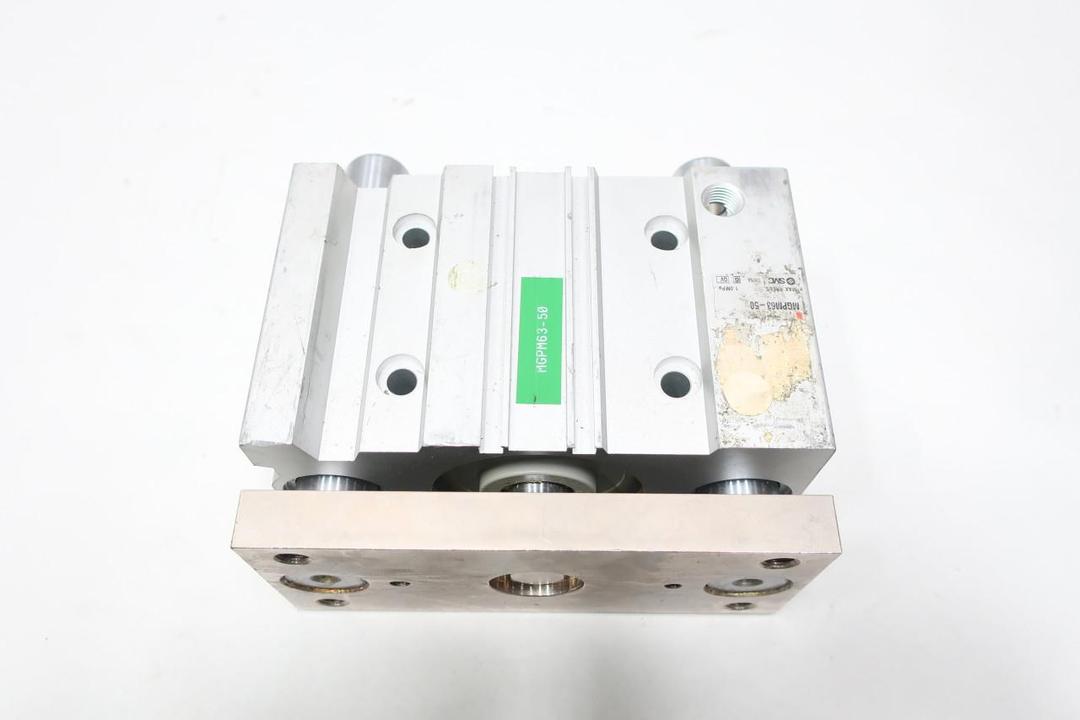 SMC MGPM63-50 GUIDED SLIDE CYLINDER 63MM 50MM 1MPA