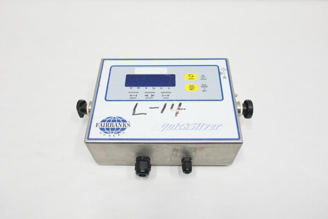FAIRBANKS IND-HR5000-1A DIGITAL SCALE CONTROL PANEL 120V-AC