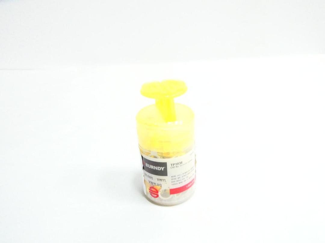PACK OF 50 BURNDY TP1038 VINYL RING CONNECTOR