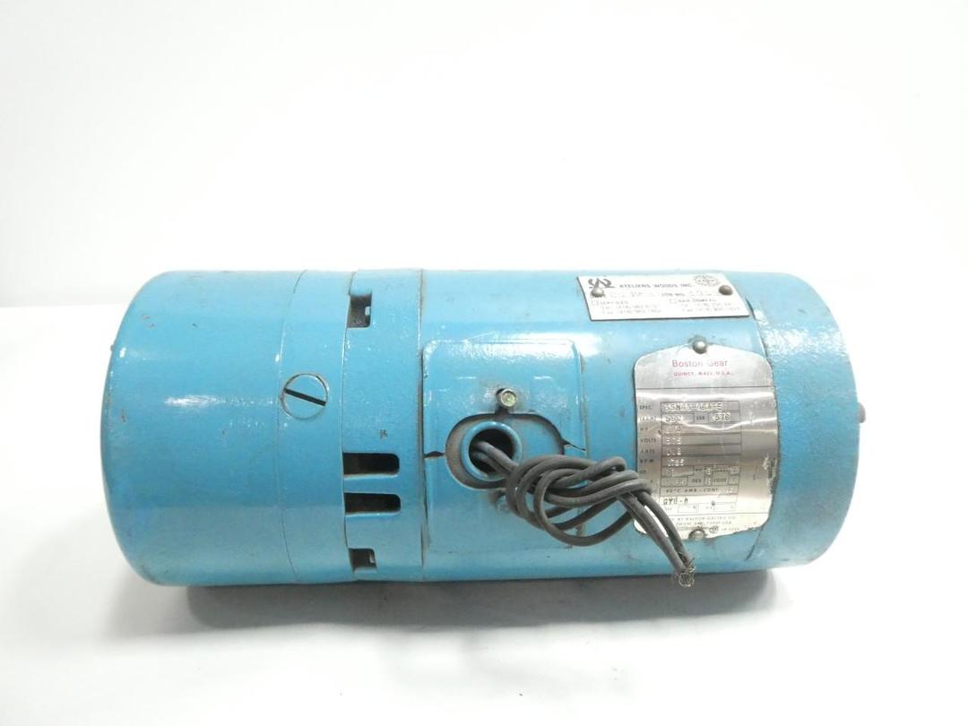 BALDOR GYB-B AC MOTOR WITH ELECTRIC BRAKE 56C 3PH 3/4HP 1725RPM 575V-AC