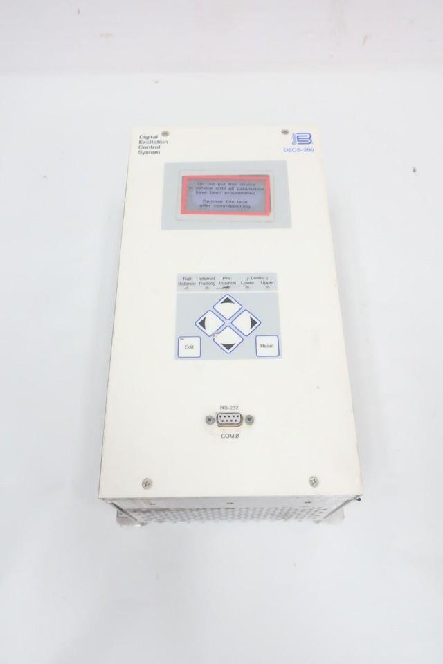 BASLER ELECTRIC DECS-200 VOLTAGE REGULATOR 56-277V-AC 125V-DC