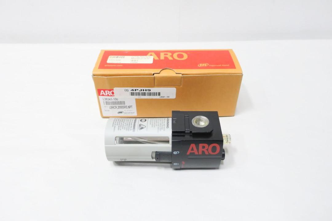ARO L36341-100 PNEUMATIC LUBRICATOR 1/2IN NPT 150PSI