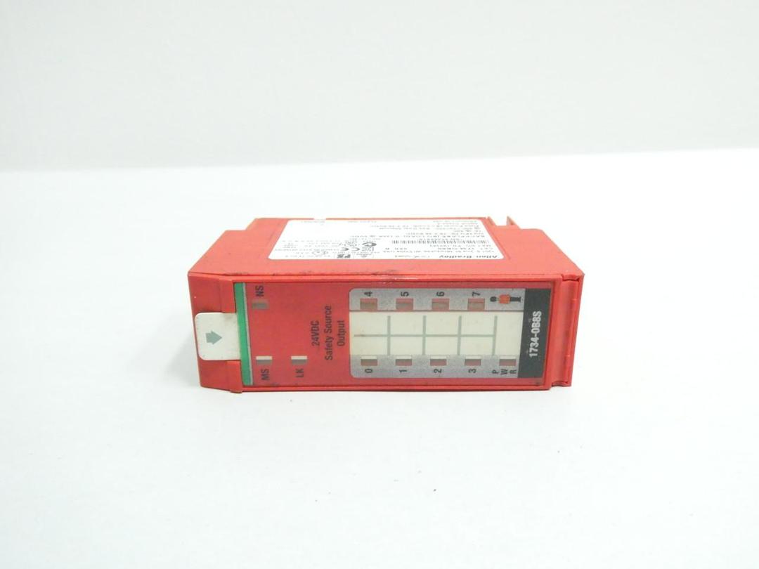 ALLEN BRADLEY 1734-OB8S 8 CHANNEL SAFETY SOURCING OUTPUT MODULE SER B