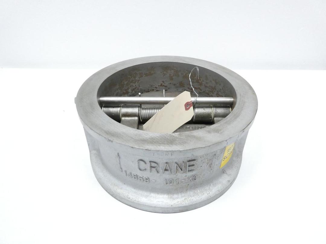 CRANE G15SMF DUO-CHEK II STEEL WAFER CHECK VALVE 8IN 150