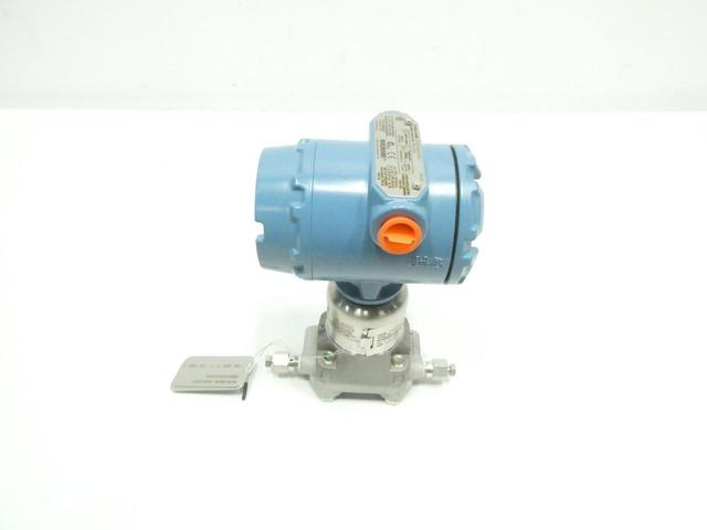 ROSEMOUNT 3051S1CD3A2E12A1AB4D1K6M PRESSURE TRANSMITTER 0-1000IN-H2O 10.5-30V-DC