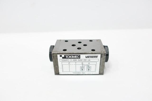 VICKERS DGMPC-3-ABK-BAK-20-JA HYDRAULIC CHECK VALVE