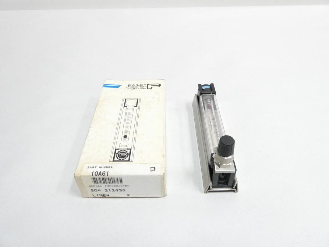 BAILEY FISHER PORTER 10A61 10A6131NB2D VARIABLE AREA FLOW METER 0-5 1/4IN NPT