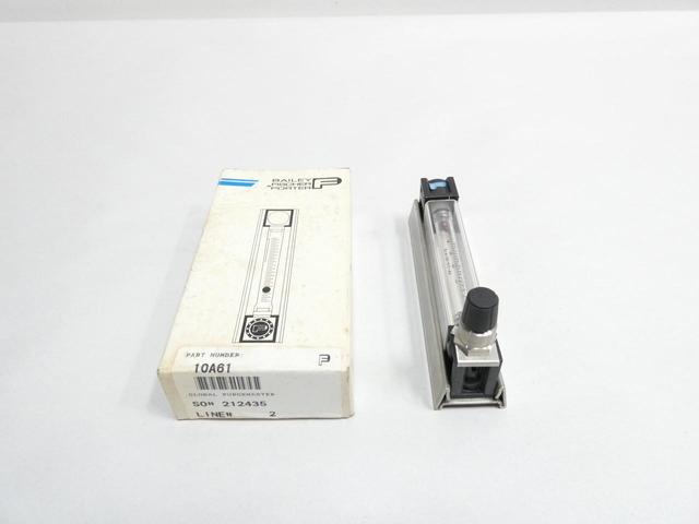 BAILEY FISHER PORTER 10A61 10A6131NB2D VARIABLE AREA FLOW METER 0-5 1/4IN NPT