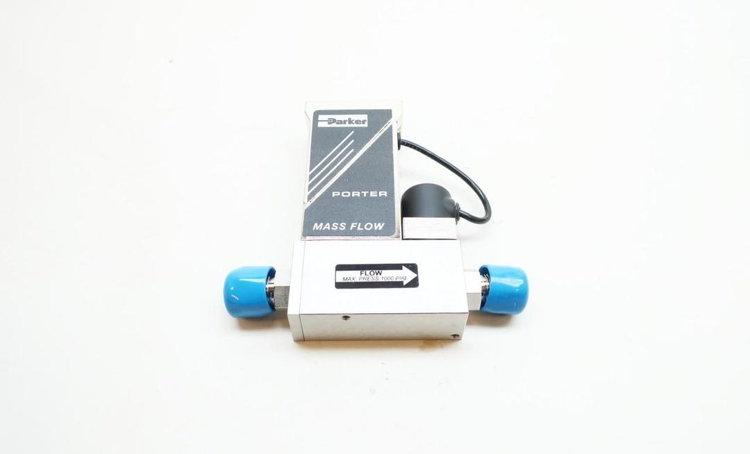 PARKER 251-FQASVDTP PORTER 50PSI MAX N2 FLOW CONTROLLER 50LPM 3/8IN FLOW METER