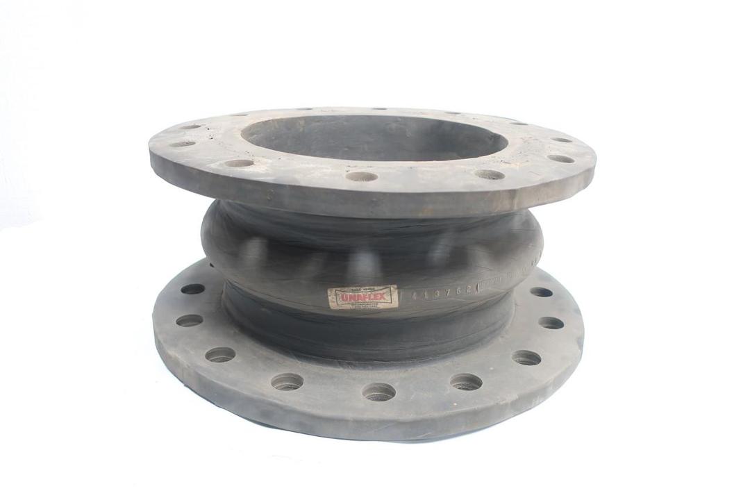 UNAFLEX 4BNK0 STYLE 1000 413762 FLANGED RUBBER EXPANSION JOINT 12IN