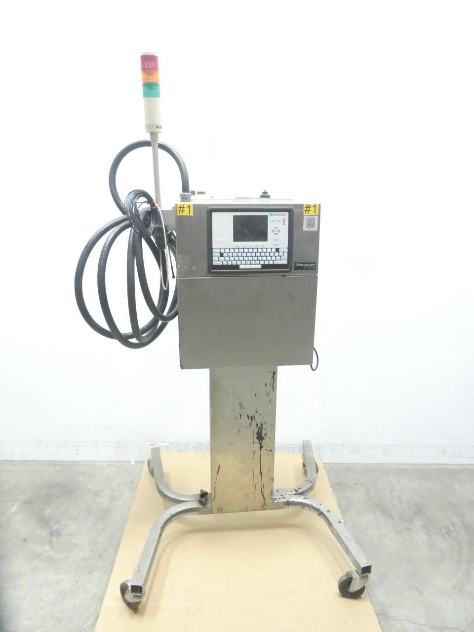 VIDEOJET EXCEL DN INK JET MARKING MACHINE 100PSI 3M/HR 1PH 100-240V-AC