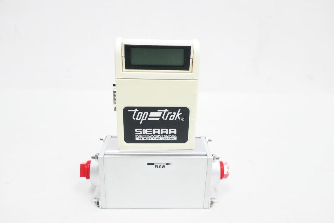SIERRA 826-NX-OV1-PV1-V4-MP NITROGEN GAS MASS FLOW METER 1/2IN NPT 12-15V-DC