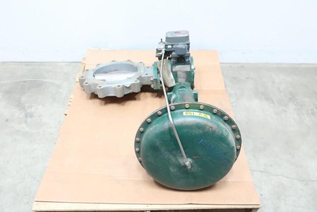 FISHER 8560 1051 SIZE 60 DVC6020 PNEUMATIC STEEL CONTROL VALVE 12IN 150