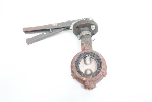 TRW 3010-AMI MANUAL STEEL WAFER BUTTERFLY VALVE 2-1/2IN 175
