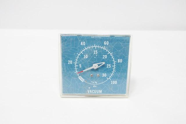 FISCHER PORTER 131A137U01 VACUUM GAUGE 0-30IN-HG