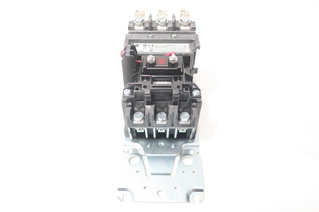 ALLEN BRADLEY 500F-COD930 SIZE 2 AC CONTACTOR 115-120V-AC 45A AMP 25HP