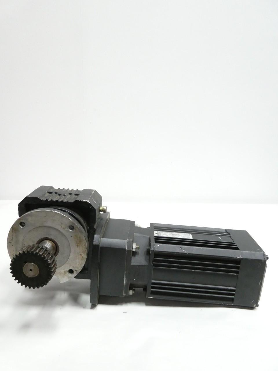 BAUMULLER DSG 56-M S53 FI SERVOMOTOR 7NM 15RPM 5KW WITH GEAR REDUCER