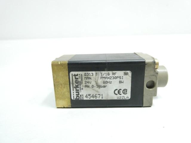 BURKERT 454671 PNEUMATIC VALVE 16BAR
