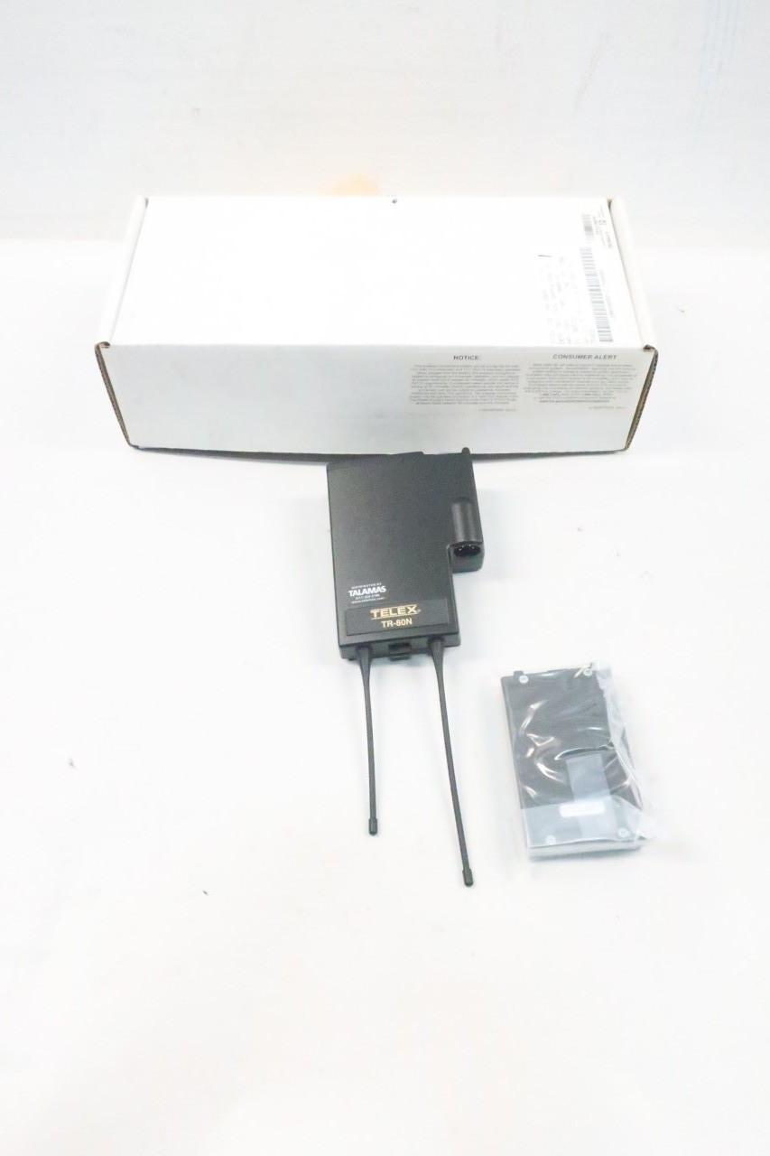 TELEX TR-80N WIRELESS INTERCOM UHF BELTPACK A4M XLR CONNECTOR