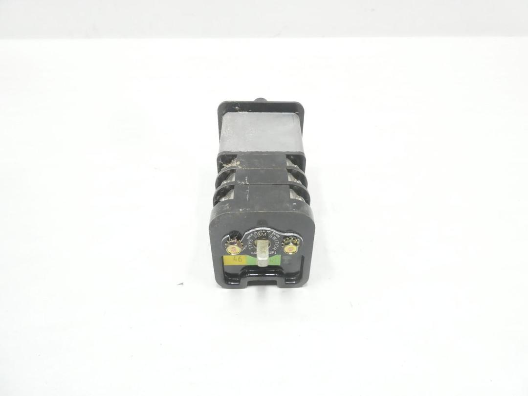 GENERAL ELECTRIC GE C3B65S1S2P1 ROTARY CAM SWITCH