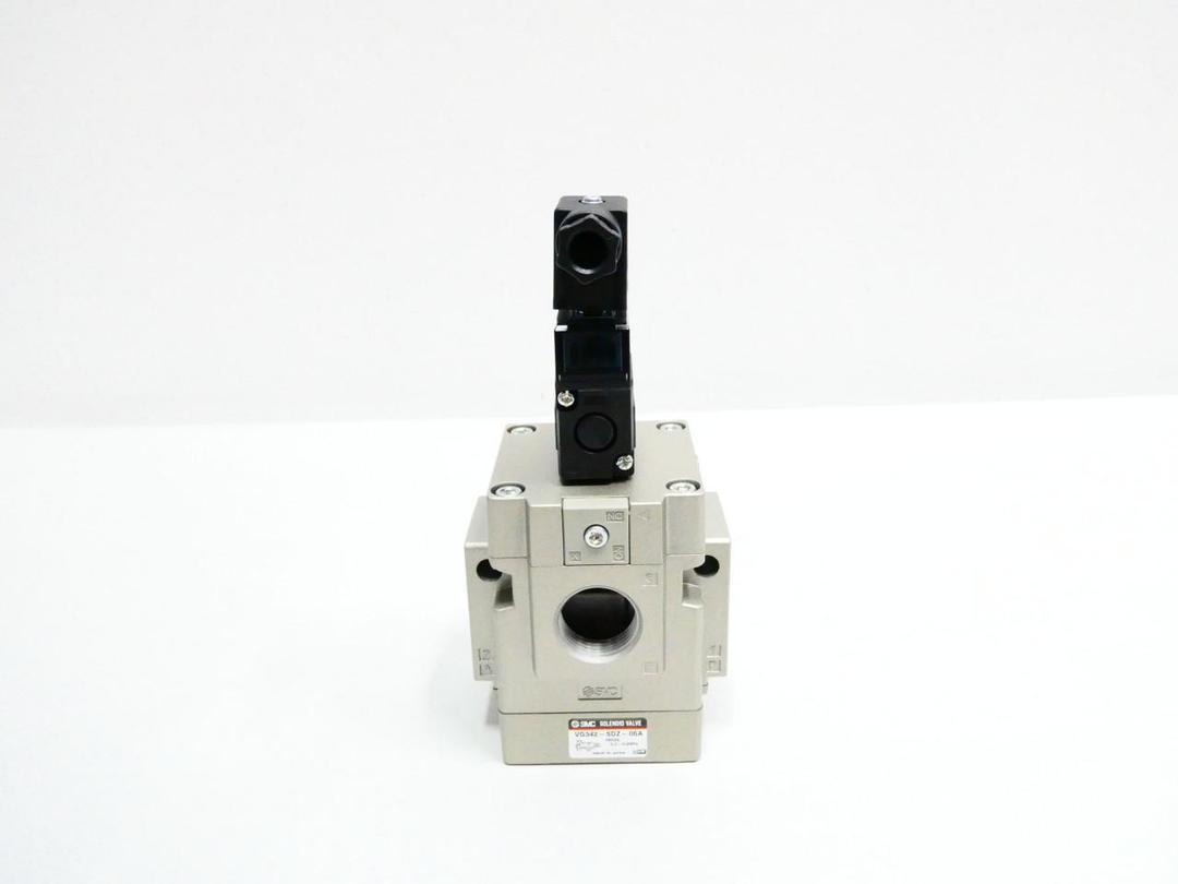 SMC VG342-5DZ-06A PNEUMATIC SOLENOID VALVE 24V-DC 3/4IN NPT 0.9MPA