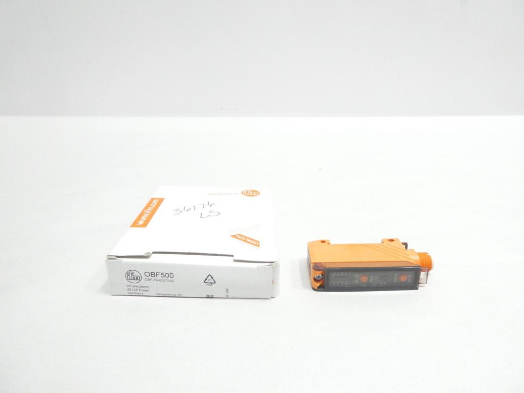 IFM EFECTOR OBF500 OBF-FAKG/T/US FIBER OPTIC AMPLIFIER 10-30V-DC