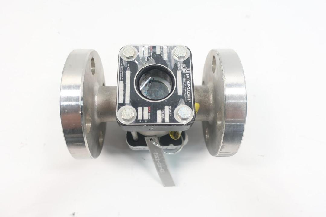 JACOBY TARBOX F-910HPA STAINLESS FLANGED FLOW INDICATOR 1IN