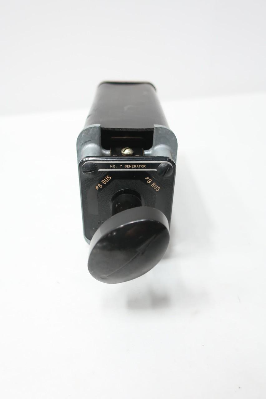 GENERAL ELECTRIC GE 16SB1GA202SSM2V SB1 ROTARY CAM SWITCH