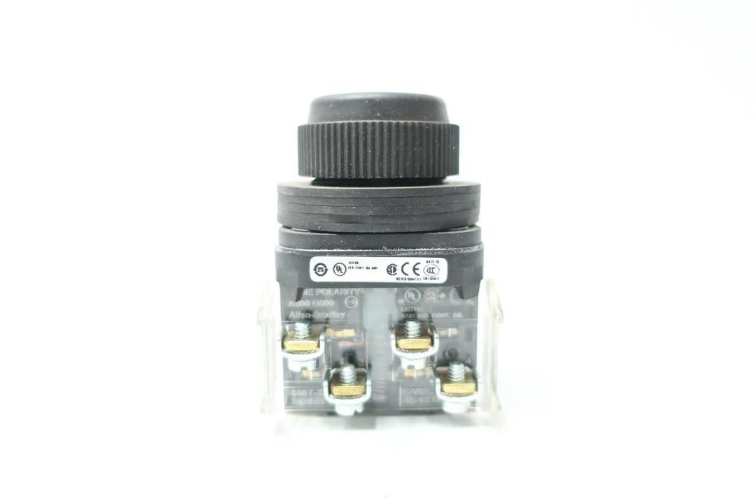 ALLEN BRADLEY 800H-R2B BLACK PUSHBUTTON