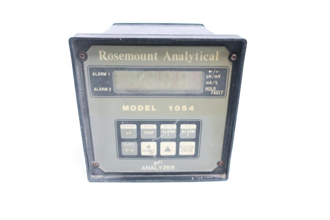 ROSEMOUNT 1054PH UNILOC PH ANALYZER 115V-AC