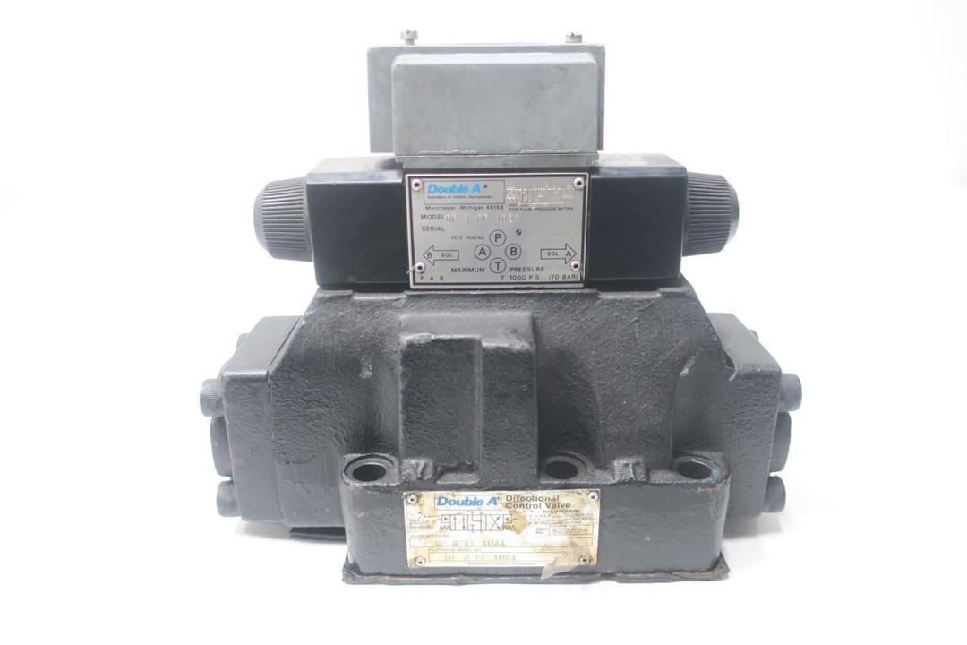 DOUBLE A QF 3 FF 10B1 QF 8 FF 10A1 HYDRAULIC DIRECTIONAL CONTROL VALVE 3000PSI