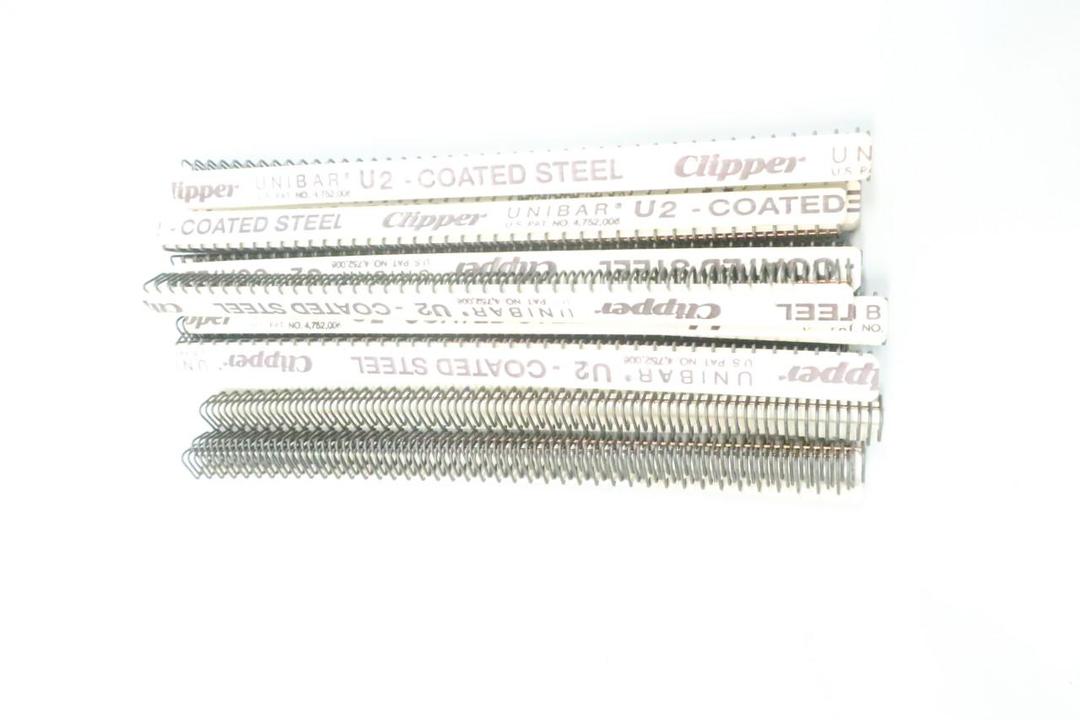 PACK OF 12 CLIPPER U2C12 UNIBAR BELT FASTENERS
