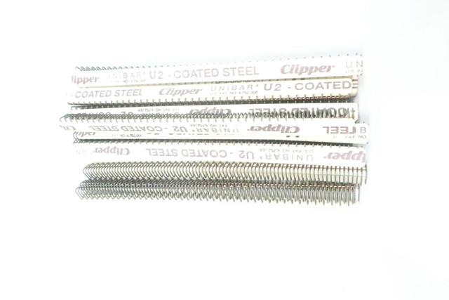 PACK OF 12 CLIPPER U2C12 UNIBAR BELT FASTENERS