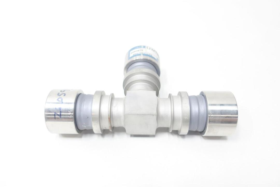 LOKRING 9063573 SS40-TEE-P12-PW STAINLESS PIPE TEE 3/4IN