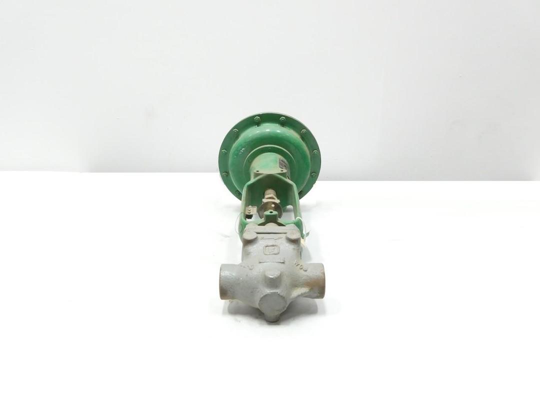 FISHER EZ 657 SIZE 30 PNEUMATIC STEEL THREADED CONTROL VALVE 3/4IN NPT 600