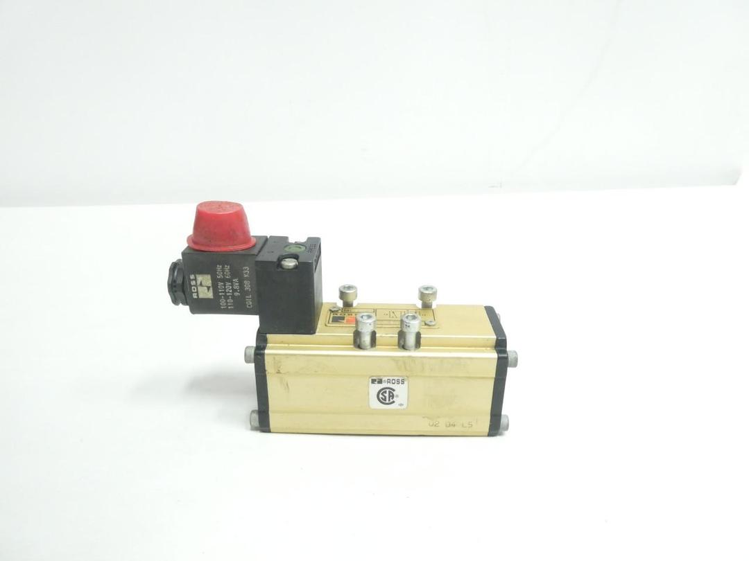 ROSS W6476D2301 PNEUMATIC SOLENOID VALVE 120V-AC 145PSI