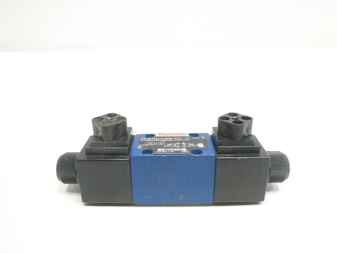 REXROTH R978911623 4WE6E62/EW22ON9K4/62 DIRECTIONAL CONTROL VALVE 220/240V-AC