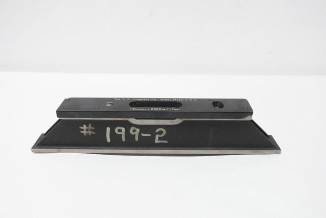 THE L.S. STARRETT CO 199 PRECISION LEVEL 15IN