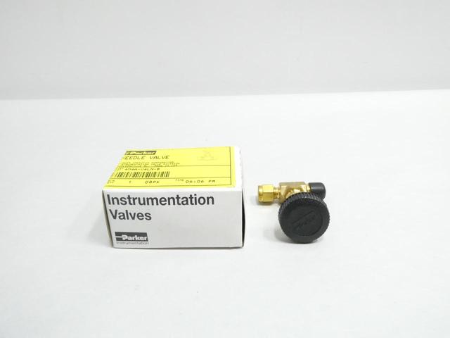 PARKER 4M4A-V4LN-B MANUAL BRONZE NEEDLE VALVE 1/4IN NPT 1/4IN TUBE