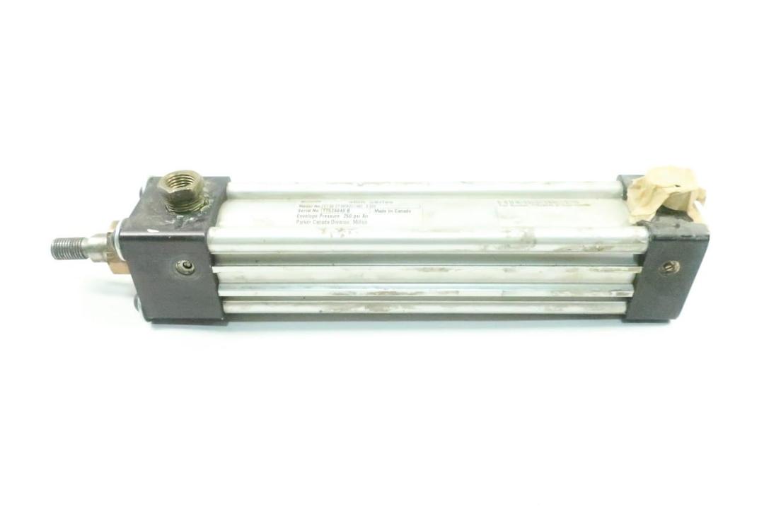 PARKER 01.50 CF4MAU14AC 6.000 DOUBLE ACTING PNEUMATIC CYLINDER 1-1/2IN 6IN