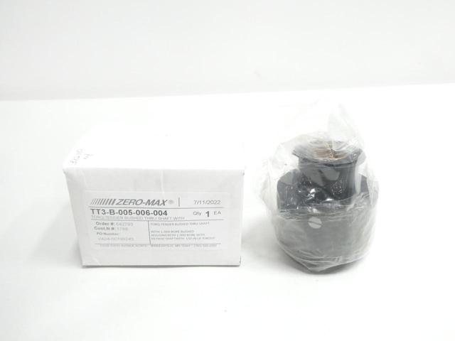 ZERO-MAX TT3-B-005-006-004 TORQ-TENDER BUSHED THRU SHAFT TORQUE LIMITER