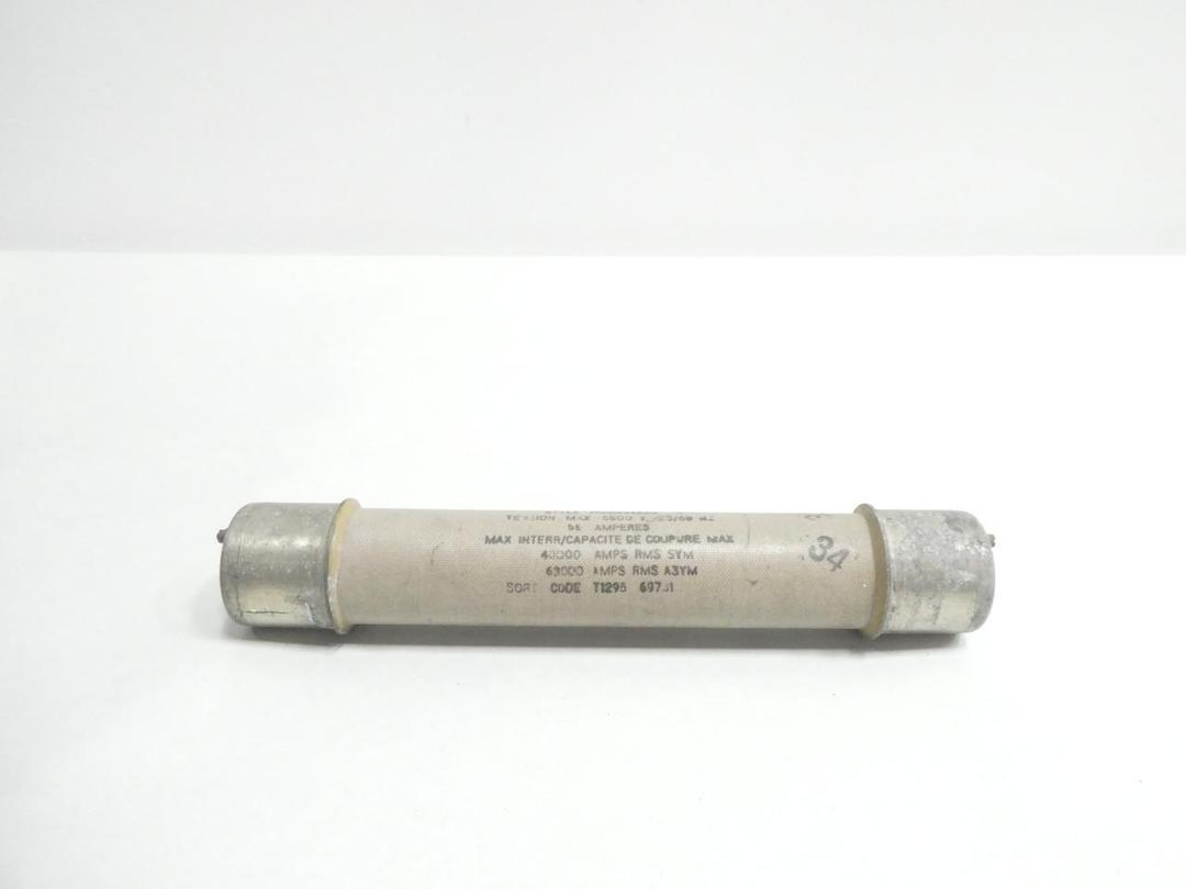 WESTINGHOUSE 758C433A29 CLE-10 CARTRIDGE FUSE 5E AMP 5500V-AC