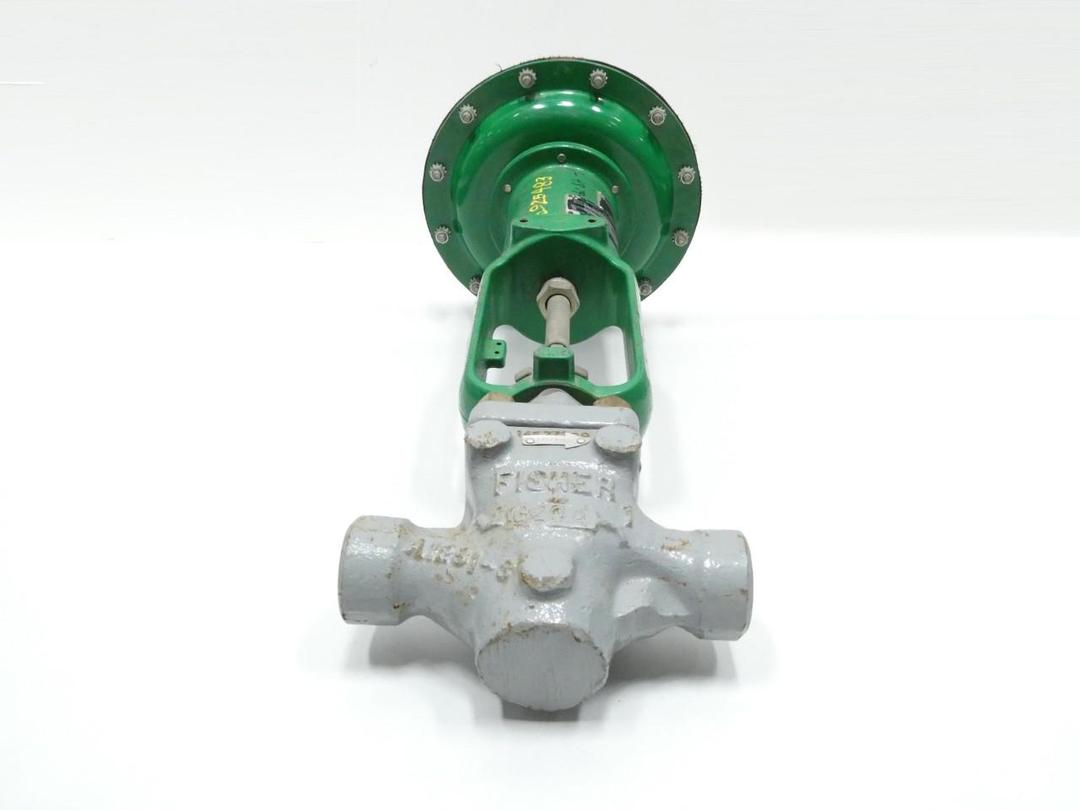 FISHER EZ PNEUMATIC 655 SIZE 33 STEEL THREADED CONTROL VALVE 1IN NPT 600