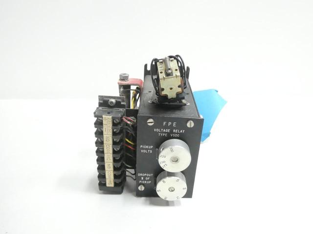 FEDERAL PACIFIC VSDC VOLTAGE RELAY 250V-DC