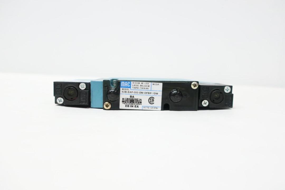MAC 92B-EAF-000-DM-DFBP-1DM SOLENOID VALVE 24V-DC