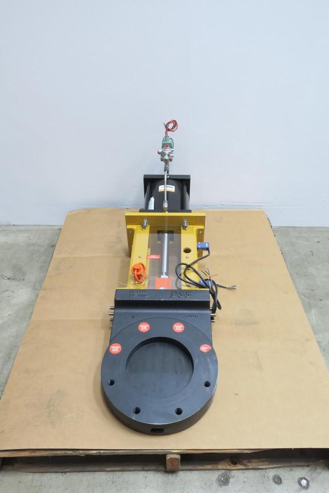 DSS SV1S08-NI-17-AF/1-PC8S-S2-S15-S19-S23-S27-S99 PNEUMATIC KNIFE GATE VALVE 8IN