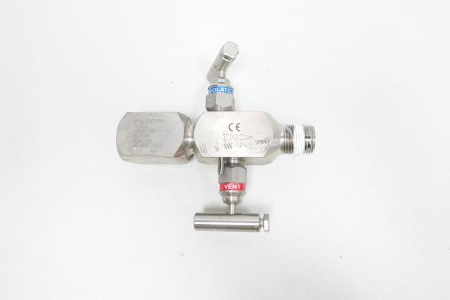 VR824SCT-P9 STAINLESS INSTRUMENT MANIFOLD 10000PSI 1/2IN NPT